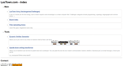 Desktop Screenshot of lastown.com